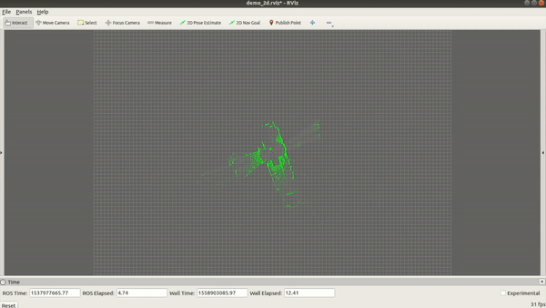 OS1 Cartographer Map Generation in RViz