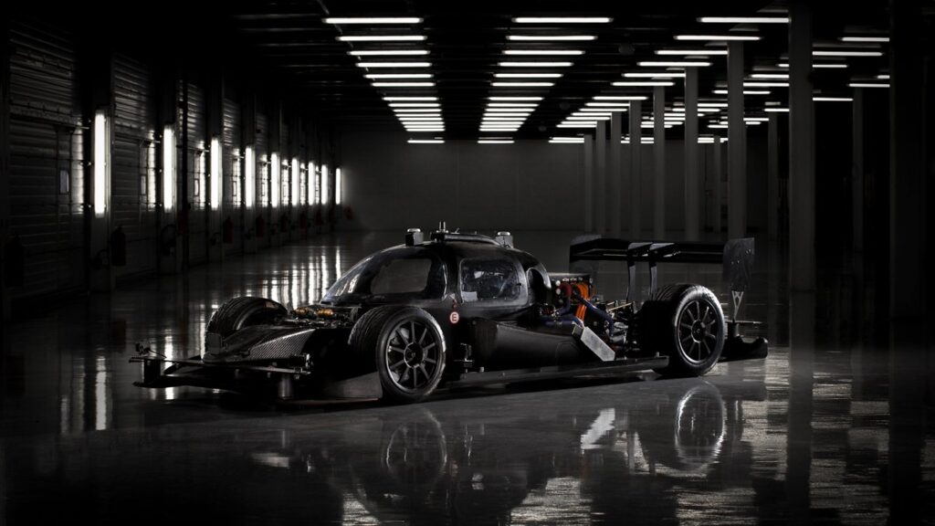 The first generation Roborace DevBot car